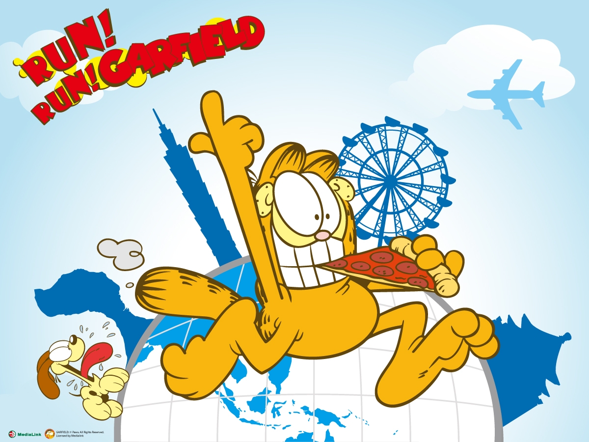 加菲猫路跑活动