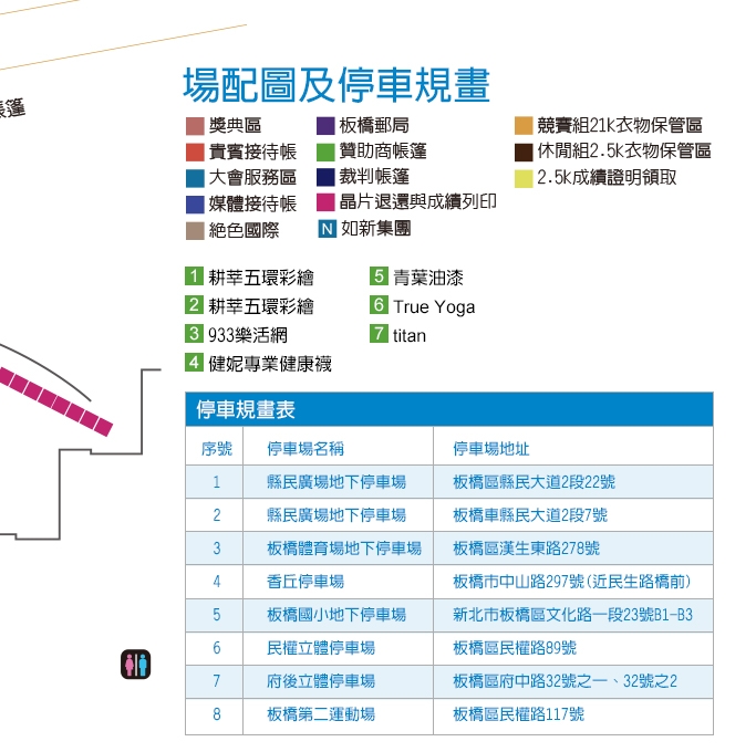 場配圖及停車規劃
